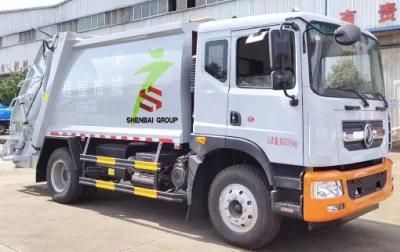 Hot Selling Product Made in China Dongfeng 4X2 14cbm Compression Garbage Truck in Ghana