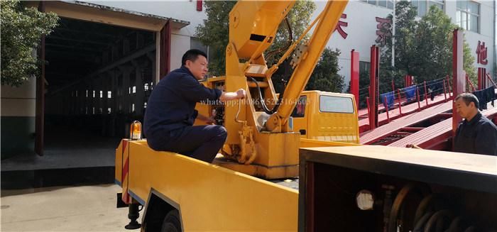 Isuzu Double Row Cabin 16m 18m 20m Cherry Picker Boom Lift Aerial Bucket Truck with Hydraulic Lock Anti Tipping System