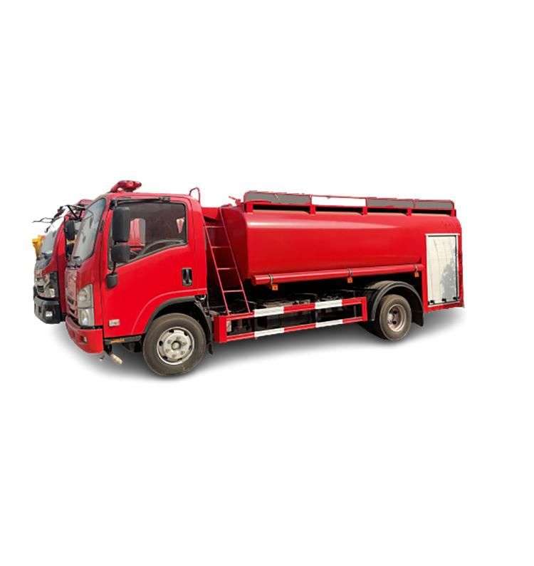 Quality 1su-Zu 12 Ton Fire Fighting Equipment Water Tank Truck 4X2 LHD 12000 Liters Forest Fire Boswer