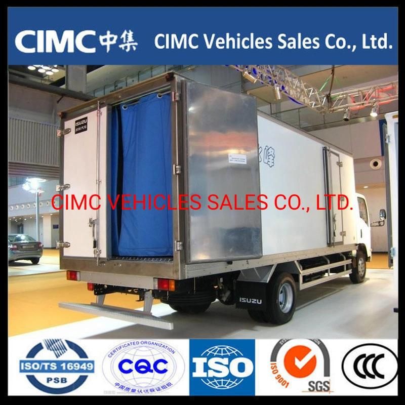 China Isuzu 700p Nqr 6 Wheeler Freezer Van with Thermo King