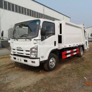 Isuzu 4 X 2 8cbm Trash Compactor Truck