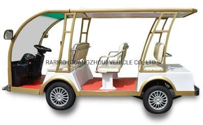 CE Approved 8 Person Electric Sightseeing Bus Electric Bus Mini