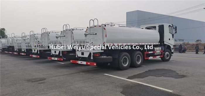 Road Sprinkler Vehicle Bowser 20000L 20cbm 20ton Street Water Tanker Truck
