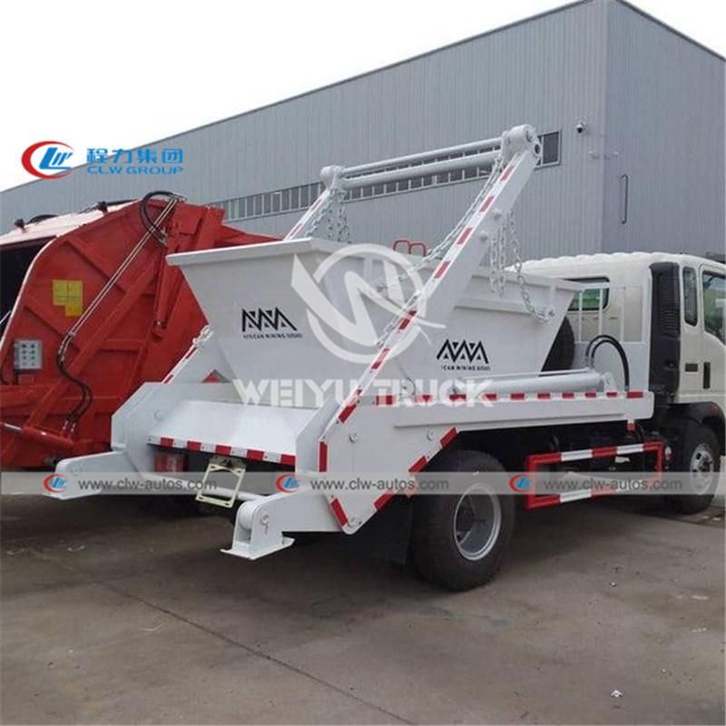 Sinotruk HOWO 5000litres 5cbm 5tons Swing Arm Type Garbage Collection Truck Waste Removal Truck