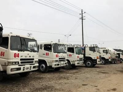 Fuso 6*4 10cbm Construction Beton Mixer Machine Mini Cement Transit Mixing Truck Used Concrete Batch Mixer Trucks