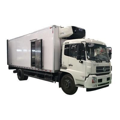 Dongfeng Tianjin 10tons 15tons Refrigerated Truck Thermo King Refrigerator Unit Freezer Truck