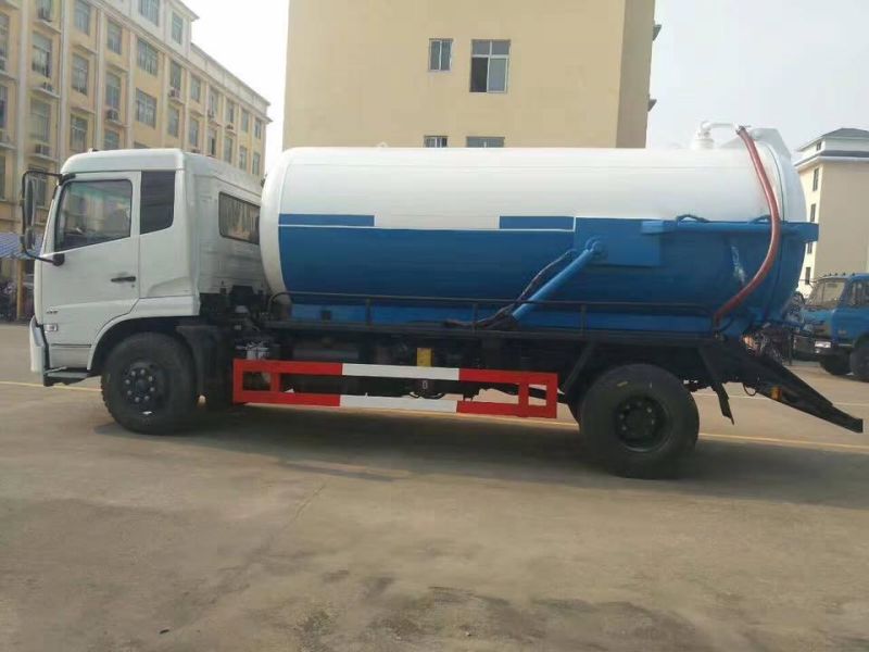 Dongfeng New Vacuum Sewage Tanker Truck for Sale