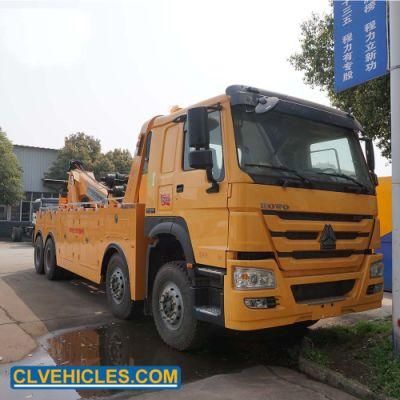 HOWO 8*4 Heavy Duty 25t Towing Recovery Integrated Tow Truck