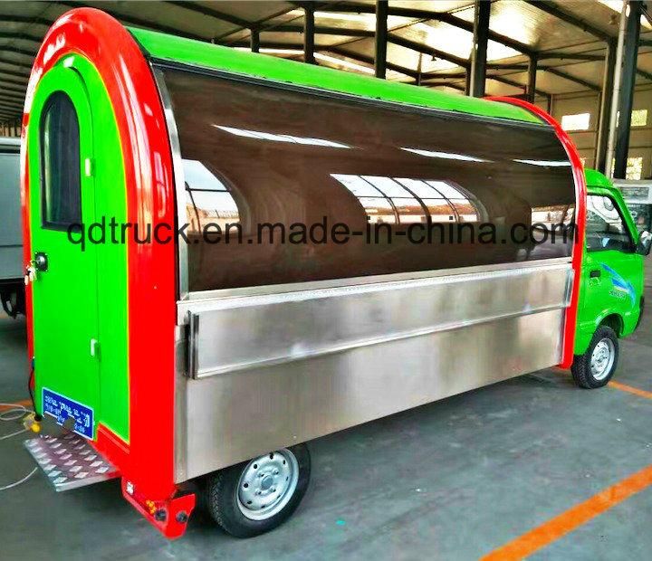 Mobile fast food truck, fast food cart truck