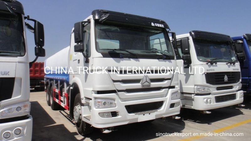 HOWO 6X4 20000liter Water Tank 20cbm Water Sprinkler Truck