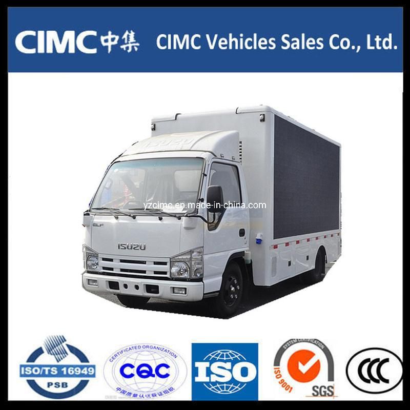 Isuzu 100p Nkr Npr Mobile LED Advertisinge Stage Billboard Advertising Truck