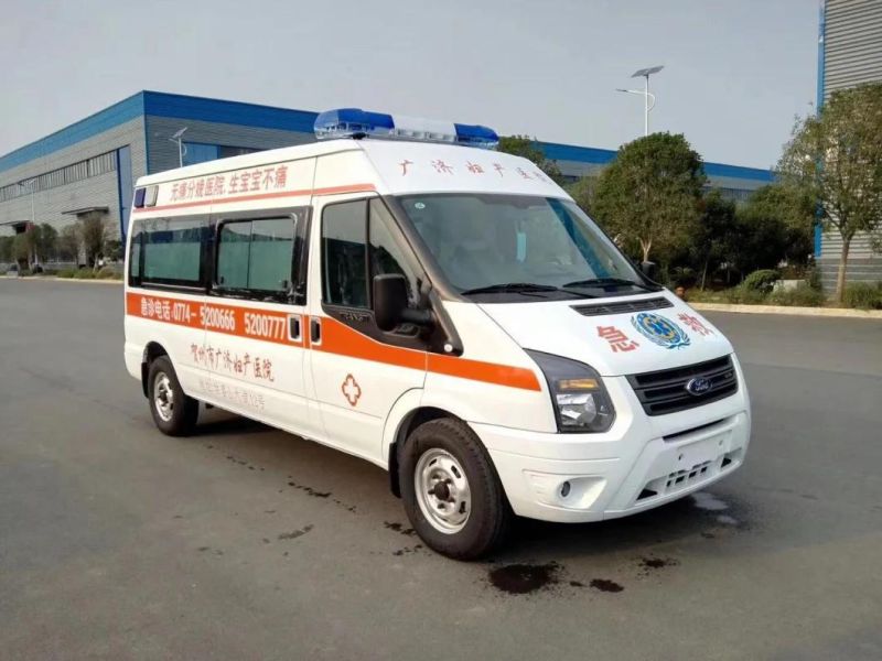 High Proof V348 Patient Transport Ambulance Car Medical Rescue Negative Pressure Ambulance