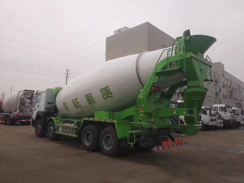 OEM HOWO 12 Wheels 18cbm M3 Cement Concrete Mixer Truck