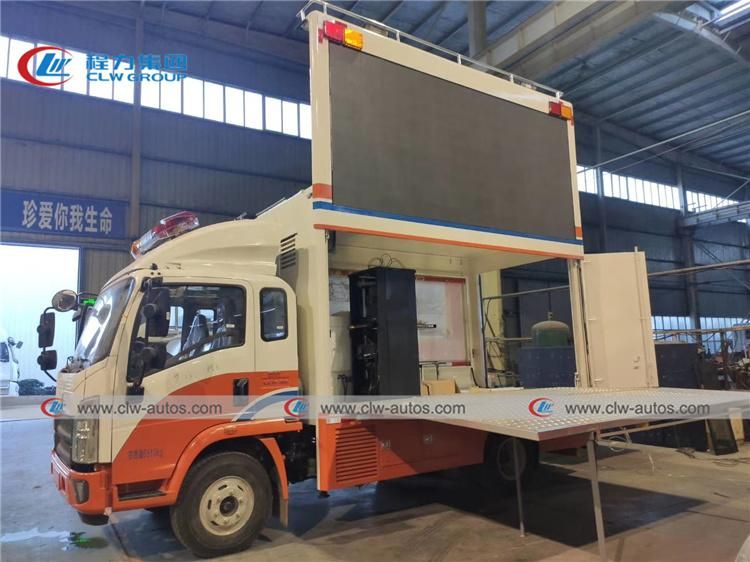 JAC P4 P5 P6 P8 Full Color Mobile LED Advertising Truck China Digital Mobile Billboard Truck for Outdoor Road Show