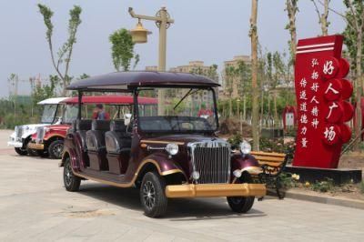 Antique Retro Classic Vintage Carts 8 Seat Electric Vintage Car