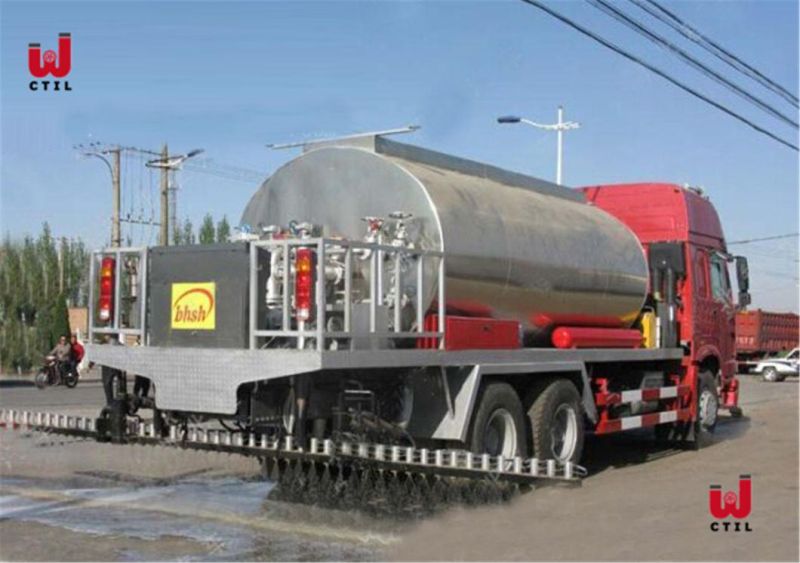 Sinotruk 16 Ton 6*4 Road Construction Asphalt Sprayer Heating Asphalt Distributor