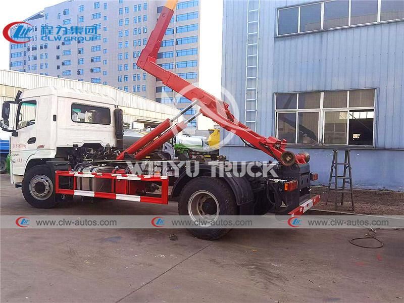 Shacman 10tons Hydraulic Hooklift Garbage Truck with 10000liters Garbage Container