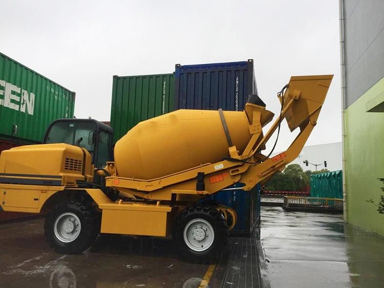 Self Loading Official 4 Cubic 4m3/H Mini Concrete Mixer Truck Slm4 for Sale