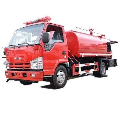 Suzu 5ton Water Tanker Fire Truck (Fire Engine Water Cannon Spay &gt; 55m)
