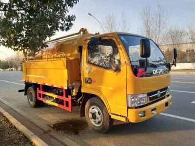 Mini Sewage Sludge 3000 Litres 4000 Litres Vacuum Jetting Tanker Truck for Sale