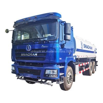 Shacman F3000 6*4 20 Cubic Meters Stainless Steel Water Tank Truck Water Tanker Truck for Sale