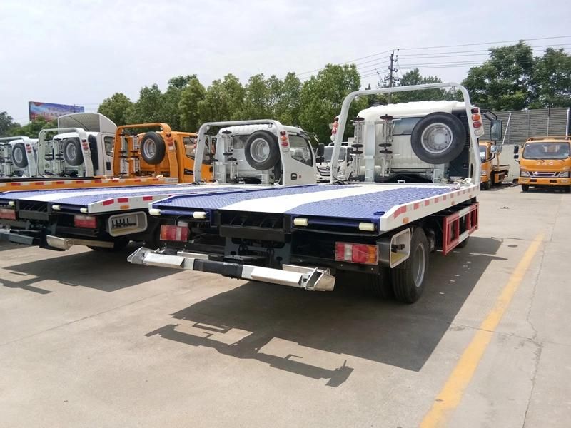 Cheap Price Sinotruk HOWO 5tons Flatbed Wrecker Towing Truck
