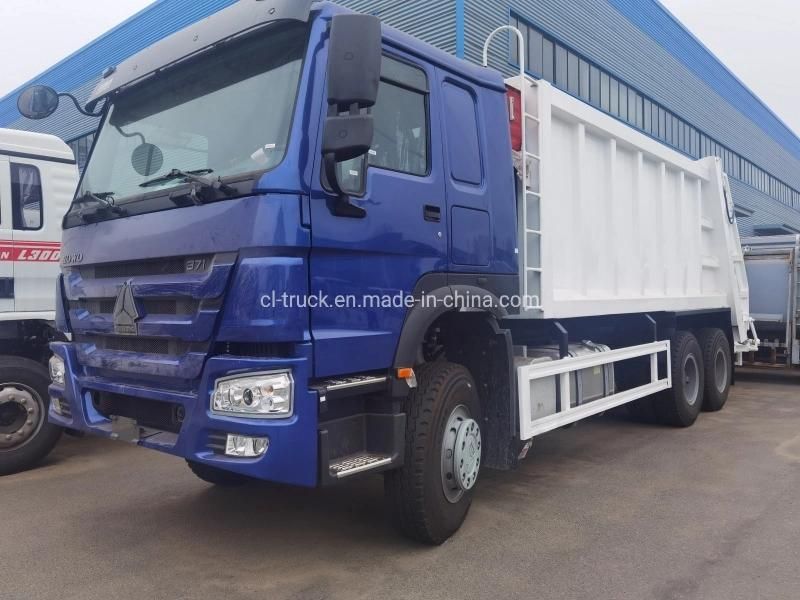 Sinotruk Heavy Duty HOWO 6X4 Type Rhd LHD 18m3 20m3 Garbage Truck Capacity