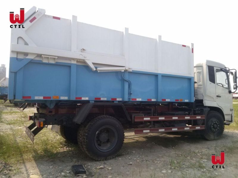 12~14m3 Capacity 4X2 Dong Feng Compressed Garbage Truck with