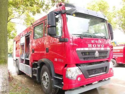 HOWO Fire Truck Fire Fighting Truck Fire Engine with Water Foam Type