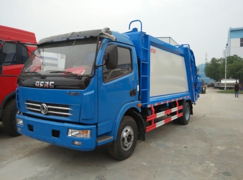 Good Quality Dongfeng Dlk 5m3 6m3 Garbage Truck Dimensions