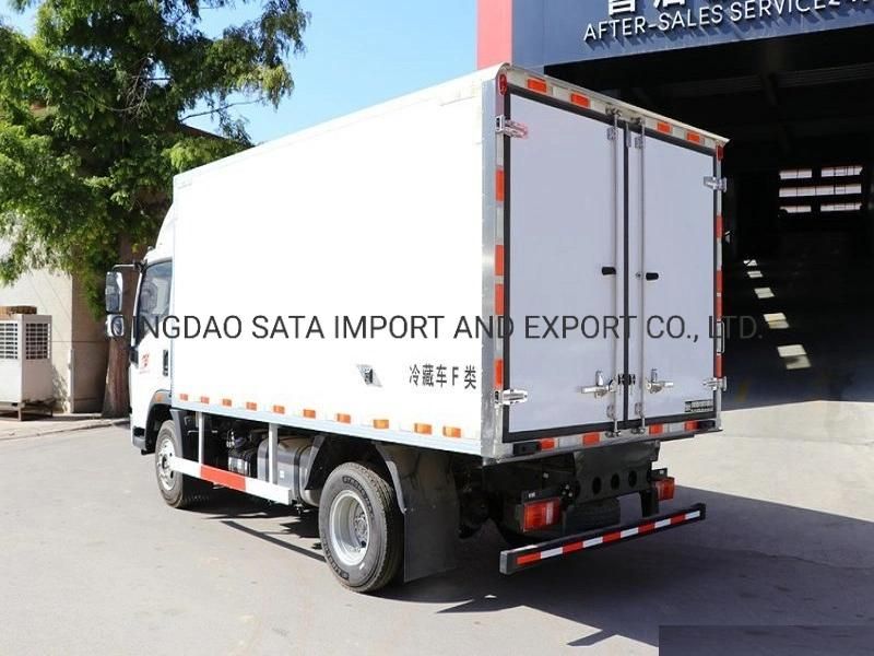 HOWO 3 Ton Refrigerator Truck for Vegetable and Fruit Transportation