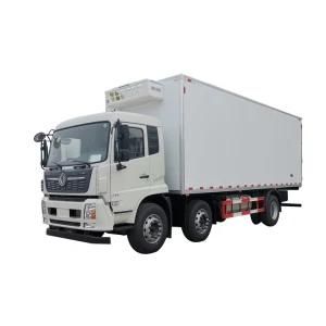 Export Dongfeng Refrigerator Van Truck for Meat and Fish