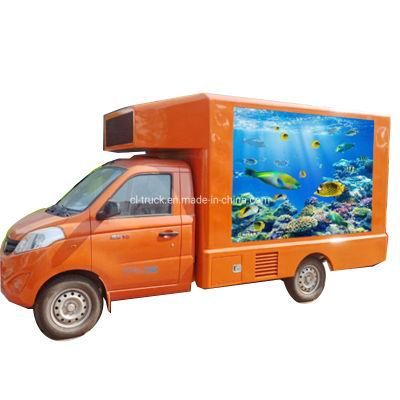 Foton Small 4X2 Waterproof, Shake-Proof, High Brightness, Long Life LED Video Display Advertising Truck