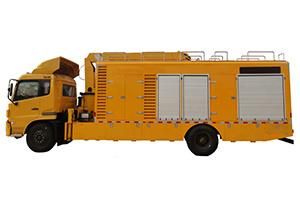 Electric Power Flood Emergency Vehicle