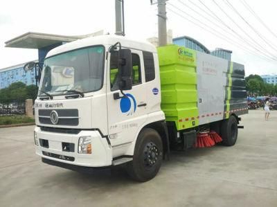 Dongfeng 4X2 120HP Road Cleaning Truck Street Sweeper Mounted Vacuum Brush Truck