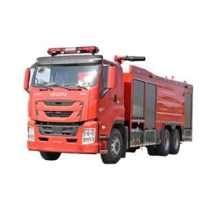 Japan Brand Isuzu 10000L 12000L 14000L Water Foam Fire Truck Fire Water Pump