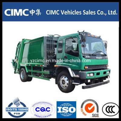 Isuzu Fvr 6HK1 10m3 12m3 Garbage Compactor Compressed Truck 10ton 12ton