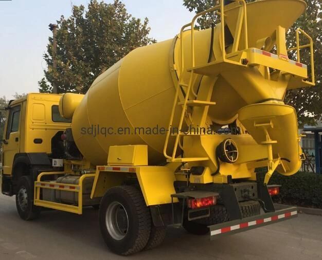Chinese Good Quality Low Price 371HP Left Hand Driving Concrete Mixer Truck