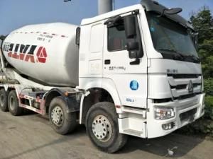 371HP 12cm3 8X4 HOWO Concrete Cement Transit Mixer Truck