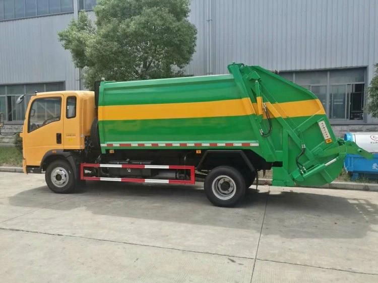 Brands of New 4*2 5 Cbm Waste Garbage Compactor Truck
