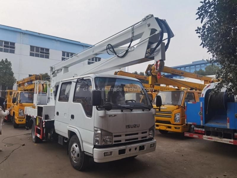 Good Quality Foton Aumark 14m 16m Two-Section Folding Arm High Altitude Operation Truck