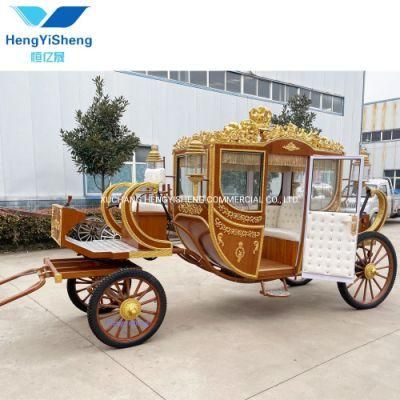 Horse Carriage Horse Buggy Four Wheel Wagon Chariot Horse Cart