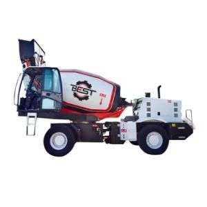 Bst7500 5.0cbm Self Loading Concrete Mixer Truck Made in China