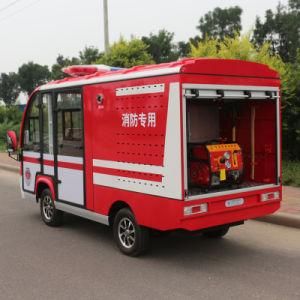 Good Supplier Electric Fire Fighting Car 5 Persons