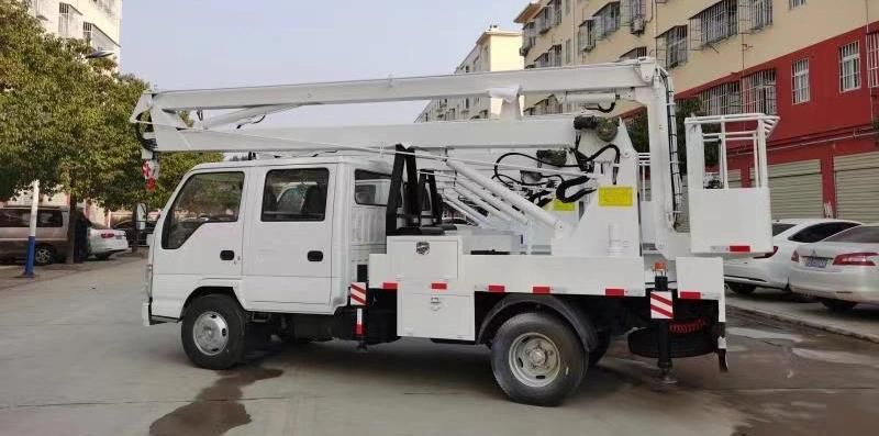 Sinotruck Mounted Aerial Work Platform with Telescopic Arm