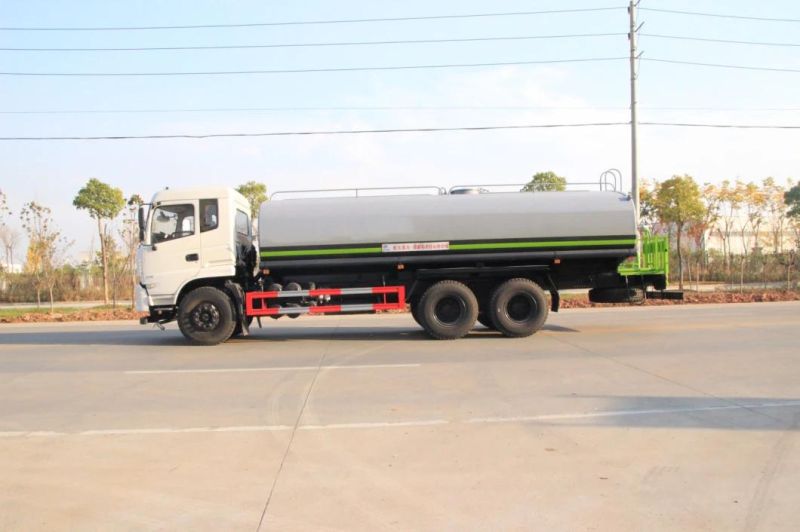 290HP /336HP Sino HOWO 20000 Liters Heavy Special Water Tanker Truck 6X4 Watering Cart Transport Sprinkler Spray Water Tank Bowser Truck