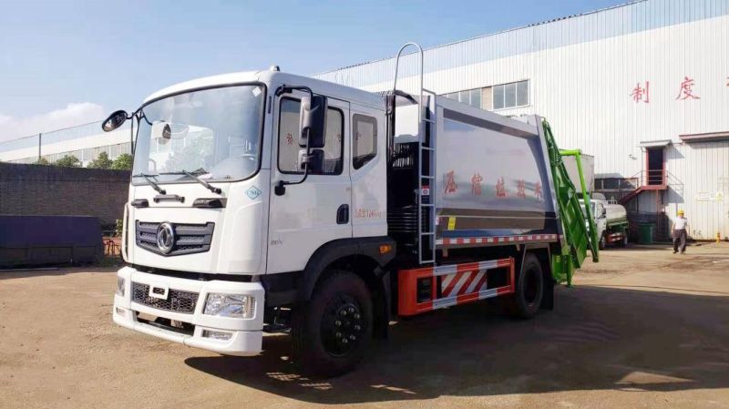 Natural Gas Compressed Garbage Truck 10cbm 14cbm CNG Garbage Truck Factory Outlet