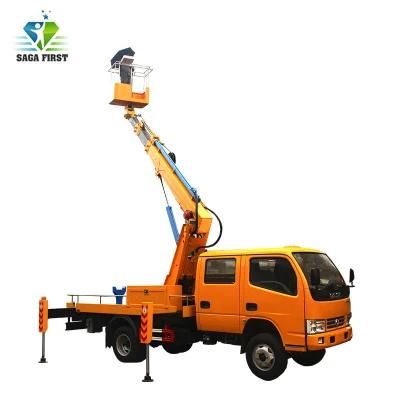 Hydraulic Aerial Work Platform Truck Mounted Boom Lift