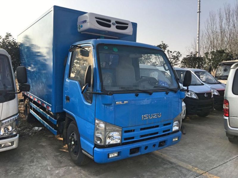 Isuzu 100p Double Row 3tons 4tons 5tons Van Truck for Sale