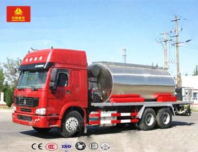 Sinotruk 6X4 Asphalt Distributor Truck for Road Maintenance